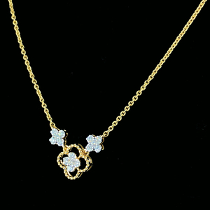 จี้เพชรแท้ทรงกลมเจียระไนแบบบริลเลียนท์ สี EF ความใส VVS VS  ทองคำขาว 18k คุณภาพพรีเมียม สร้อยคอเครื่องประดับชั้นดีสำหรับผู้หญิง - Product Image 2