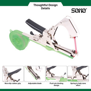 SONO J99 Herramienta Industrial de Acero al Carbono para Atar Plantas, Enredaderas y Cultivos, Máquina Atadora de Frutas y Verduras con Cinta - Product Image 4