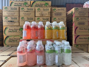 Boisson à la goyave rose très vendue avec nata de coco 320ml, marque Mogu Mogu, boisson moelleuse, prix compétitif, vente en gros, exportation - Product Image 4