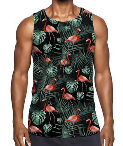 Custom Sublimation <b>Men</b> Tank Top Modern Gym Sleeveless Shirt Breathable Lightweight Sports <b>Clothing</b> - Product Image 4
