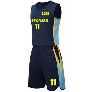 Uniformes de Baloncesto de Poliéster de 180 g/m² para Equipos Deportivos de Sudáfrica, con Logotipo Personalizado Impreso, Secado Rápido y Protección UV - Product Image 1
