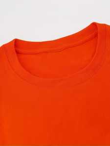 T-shirt décontracté homme slim fit été 2026 en coton 100% Dry Fit à manches courtes, motif uni, personnalisable OEM/ODM, logo sur mesure - Product Image 5