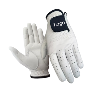 ถุงมือกอล์ฟผู้ชายแบบสวม  โลโก้และสีตามสั่ง คุณภาพสูง หนังแท้ Cabretta นุ่ม ไม่ลื่น ปิดแบบสวมสำหรับมือ - Product Image 5