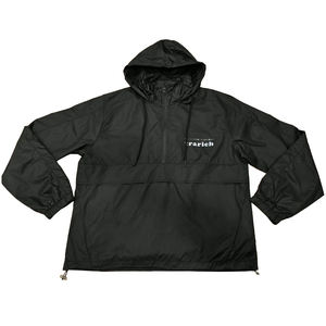 เสื้อแจ็คเก็ตซาฟารีแบบมีฮู้ดสำหรับผู้ชาย ระบายอากาศได้ดี กันน้ำ มีซิป ป้องกันลม ผ้าถักด้านหน้า สวมใส่สบาย บริการ OEM ผลิตจากไนลอน - Product Image 1