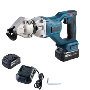 Cesoia Manuale per Lamiera con Testa Girevole a 360 Gradi e Doppie Lame, 110VAC 20VDC Senza Fili, per Acciaio Zincato 18 GA - Product Image 1