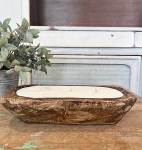 Support à bougie rectangulaire en bois naturel, qualité luxe, taille moyenne, parfait pour la fabrication de bougies, fabriqué en Inde - Product Image 2