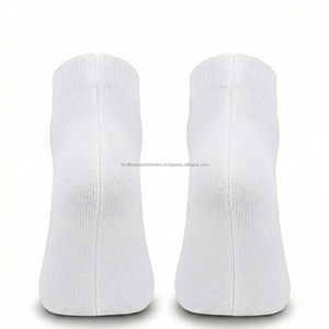 FONILBEST SPORTS WEARS Chaussettes ras du cou bleues pour femmes, imprimé numérique rayé, séchage rapide, respirantes, tricotées, écologiques, antidérapantes, fines - Product Image 2