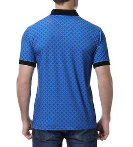 Nouveau design 2026 – Polos de golf imprimés tendance pour hommes, manches courtes, broderie de logo personnalisée, style streetwear - Product Image 2
