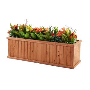 Premium Acacia Wood <b>Garden</b> Bed With Plastic Liner, Natural <b>Garden</b> Planter For Christmas <b>Tree</b> Christmas Decor From Vietnam - Product Image 3