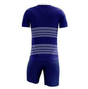 ชุดยูนิฟอร์มฟุตบอลแขนสามส่วนสำหรับผู้ชายชุดยูนิฟอร์มกีฬาแบบออกแบบได้ตามต้องการ - Product Image 4