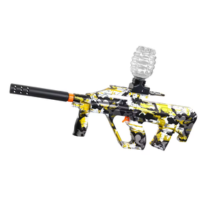 Factory Direct High Speed AUG Blaster Electric Automatic Toy <strong>Guns</strong> <strong>Hopper</strong> Loading Blasters for Kids Christmas Gift - Product Image 3