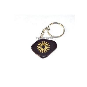 Llaveros hechos a mano de corazones de ágata, llaveros de corazones de ágata mezclados por proveedor de llaveros artesanales - Product Image 4