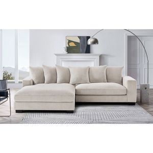 Divano Sezionale di Lusso da 102,4 Pollici con Chaise Longue a L, 2 Pezzi, Orientabile a Sinistra, Imbottito per Arredamento Soggiorno di Lusso - Product Image 5