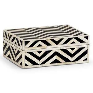 Luxury Handmade Resin and Brass Jewelry <b>Box</b> Customized Bone Inlay <b>Storage</b> Gift <b>Box</b> Premium Jewelry Organizer - Product Image 6