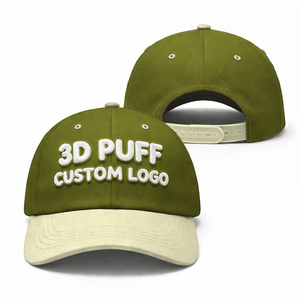 Gorras de Béisbol con Logotipo Personalizado Más Vendidas, Transpirables, de Secado Rápido, Cómodas para Uso Diario, Impresión 3D en Relieve - Product Image 1