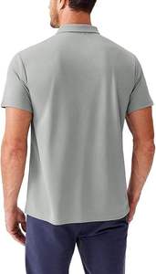 เสื้อโปโลชาย ผ้าคอตตอนปิเก้ ระบายอากาศได้ดี รับทำโลโก้ ขายส่งจำนวนมาก โรงงานผู้ผลิต OEM ปี 2026 - Product Image 6