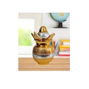 Kalash/Lota de Cobre Puro Hecho a Mano de Alta Calidad para Pooja, para Uso en Templos, Hogares y Bodas - Product Image 2
