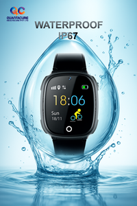 2025 QC K8 trẻ em điện thoại Smartwatch GSM GPRS GPS không thấm nước 2 chiều cuộc gọi thoại trò chuyện SOS Geofence <span class=keywords><strong>Pedometer</strong></span> IP67 Silicone Q13 hw11 - Product Image 4