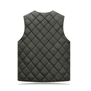 Gilet matelassé respirant décontracté pour homme, veste sans manches d'hiver, chaud et rembourré, 100% polyester, pour les sports de plein air et les voyages - Product Image 4
