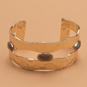 Copper Alloy Cuff <b>Bracelet</b> Antique Copper Plated Geometric Vintage Ecofriendly Trendy Unisex Fashion Jewelry - Product Image 3
