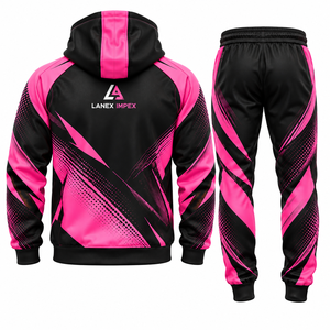 Conjunto Deportivo Profesional Personalizado por Sublimación, Ropa de Entrenamiento para Equipos, Chaqueta y Pantalones Transpirables de Alto Rendimiento - Product Image 3