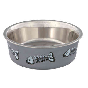 Ciotola e Mangiatoia per Animali Domestici in Acciaio Inossidabile Resistente 0,3 l 12 cm Colori Assortiti - Product Image 2