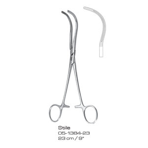 Pinces hémostatiques Stille 23 cm (9 pouces) en acier inoxydable, manuelles, pour chirurgie générale, certifiées CE - Product Image 1