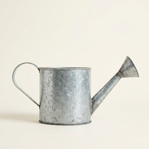High-Quality Galvanized Metal Watering Can With Vintage Style Finish Durable Rust-Resistant <b>Garden</b> Watering Pot For Indoor Plant - Product Image 1