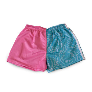 Shorts de sport décontractés de qualité supérieure en polyester/coton, séchage rapide, taille élastique, légers pour l'entraînement et le fitness - Product Image 2