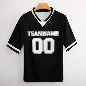 Camiseta de Rugby 100% Poliéster, Uniforme de Rugby con Logotipo y Número del Equipo Personalizados, Uniforme de la Liga de Fútbol, Ropa Deportiva - Product Image 4