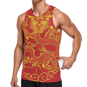 Débardeur de sport décontracté en polyester tricoté respirant à séchage rapide, personnalisable (couleurs et logos), haute qualité - Product Image 4