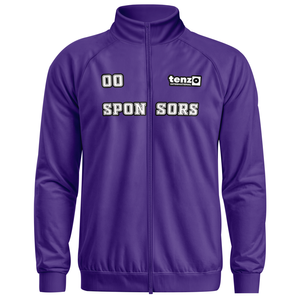 <b>Sports</b> Training Track Jacket Printed Breathable Polyester Full Zip Custom Logo Team Uniform OEM ODM Club School Uniforms - Product Image 4