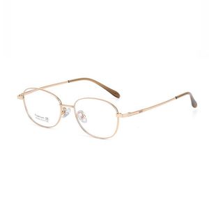 Gafas Ópticas de Titanio Ovaladas de Alta Calidad, Ligeras y Cómodas, con Montura Completa, para Hombre y Mujer, Tendencias RTS 2026 - Product Image 1