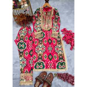 Conjunto de Top y Pantalón Estampado Maslin Talla 2XL para tu Próxima Celebración - Product Image 2