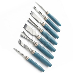 Ensemble de ciseaux à os manuels durables, instruments chirurgicaux professionnels, outils de coupe osseuse orthopédiques en acier inoxydable, opération médicale - Product Image 3