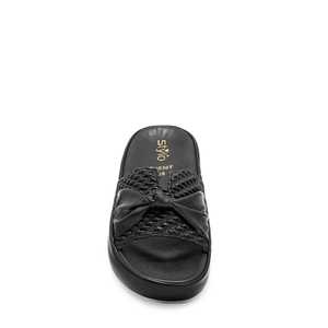 Pantoufles de sport formelles noires PU0307 - Product Image 1