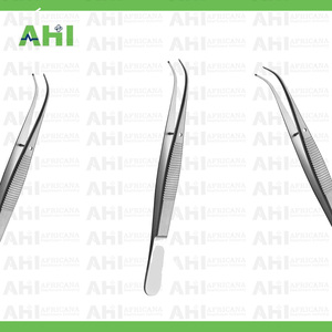 Pinzas Curvas Semken-Taylor de Acero Inoxidable Personalizadas, Kit Quirúrgico para UCI, Certificado CE, Aplicación Manual de Algodón y Tejido, 12cm - Product Image 5