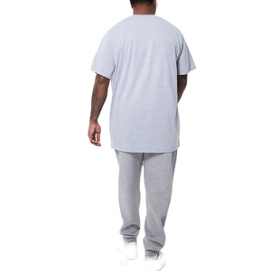 Camiseta de Hombre Oversize de Algodón con Paneles y Cuerpo Bicolor de Manga Corta - Producción Directa de Fábrica - Product Image 2