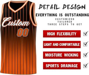 Camisetas de baloncesto personalizadas para hombre, camisetas deportivas sin mangas con nombre y número impreso, conjunto de uniformes de equipo - Product Image 4