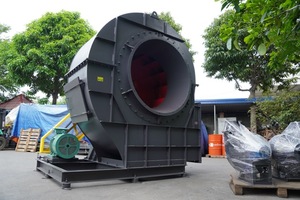 Ventilateur centrifuge électrique filaire, installation facile, certifié CE, entraînement par courroie pour la pressurisation des escaliers CEP-1-14I du Vietnam - Product Image 6