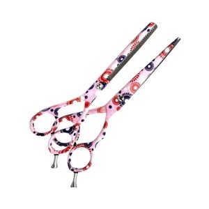 Tijeras de Peluquería Profesionales de Acero Inoxidable para Cortar y Mezclar Cabello, Accesorios de Barbería, Kit de Peluquería - Product Image 2