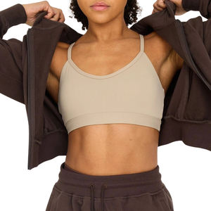 Conjunto de Pantalones Cortos de Dos Piezas para Mujer, Invierno, Logotipo Personalizado, Cierre de Cremallera, Ropa Casual Urbana, Ecológica, Servicio OEM - Product Image 1