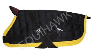 ที่นอนสุนัขพร้อมซับในขนแกะมีสายจูงหนังมีสายคล้องคอแบบแข็งพรมสุนัขสำหรับแมว - Product Image 5