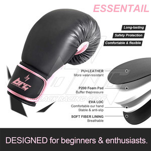 Guantes de Boxeo de Cuero Cómodos de Alta Calidad y Precio Económico Hechos en Pakistán para Unisex - Product Image 2
