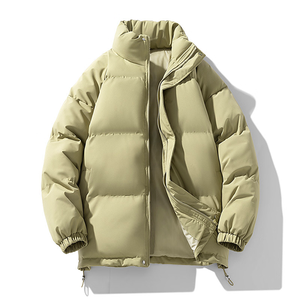 Men <b>Warm</b> Quilted Winter Puffer <b>Jacket</b> Wholesale Bulk Supply Factory Service - Product Image 4