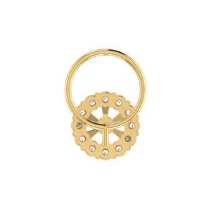 Ajretail 0.14 Carat Natural <b>Diamond</b> <b>Nose</b> Pin-HI Color VS-SI Clarity - Product Image 5
