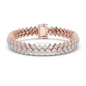 Lvory & Ember 14K Diamond Bracelet Cubic Zirconia Online Regalo de cumpleaños para mujeres y niñas con diseño único de calidad premium - Product Image 1