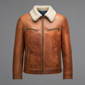 เสื้อแจ็คเก็ตหนังขนสัตว์คุณภาพสูงระดับหรู - Product Image 1