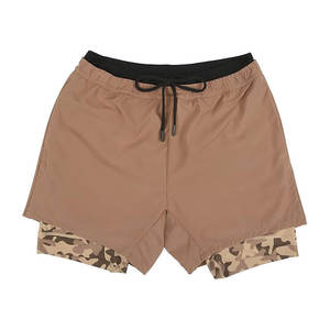 Shorts de sport pour homme, extensibles, respirants et anti-transpiration, pour l'entraînement, la course et les sports. - Product Image 1