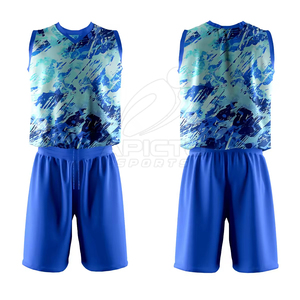 Uniforme de Voleibol Ligero para Adultos, Tela de Malla de Poliéster de Primera Calidad, Diseño Transpirable, Servicio OEM, Colores y Logotipo Personalizados - Product Image 2